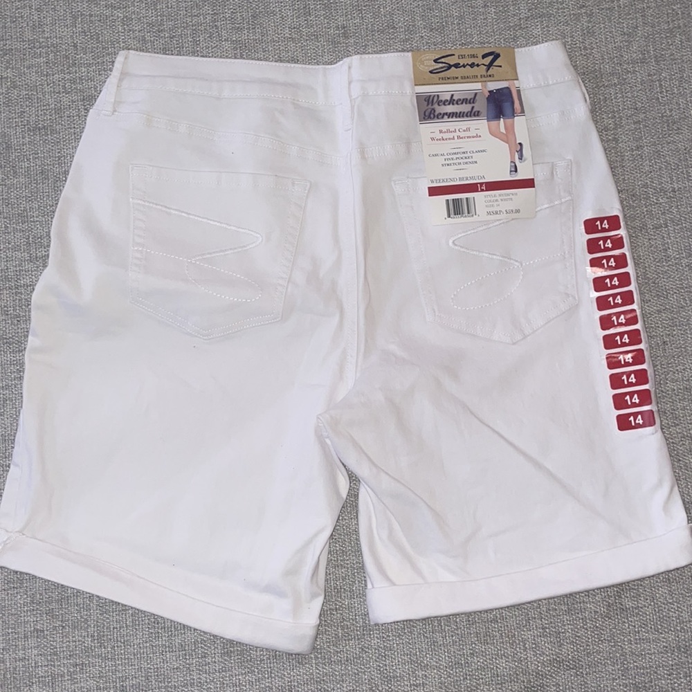 Brand New with Tag Seven7 Weekend Bermuda size 14 - Picture 4 of 5